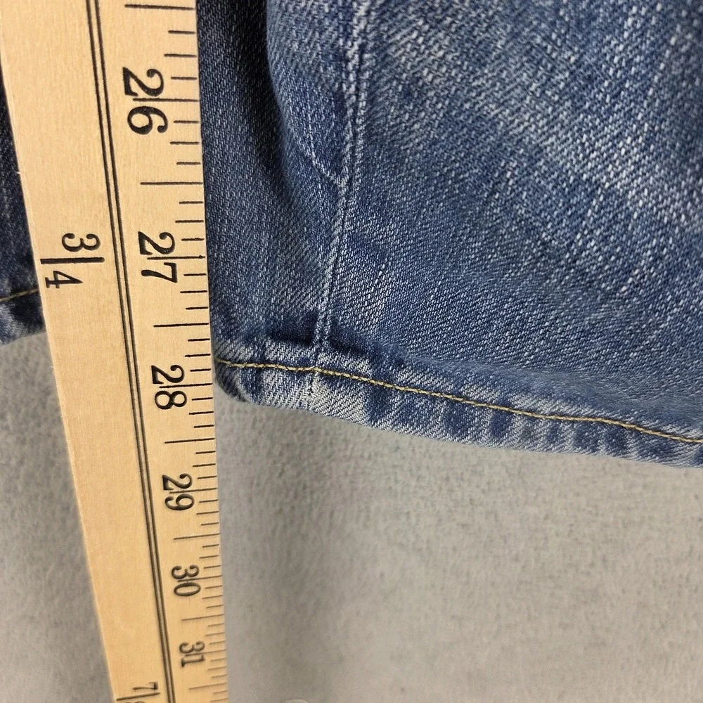 Vintage Levis Engineered Jeans Mens Blue Buckle Back Twisted Zip Fly Fits 32x28